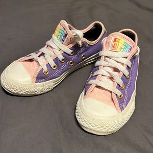 Custom made girls converse size 12
